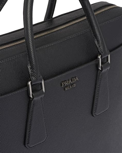 prada saffiano briefcase leather|prada saffiano shoulder bag.